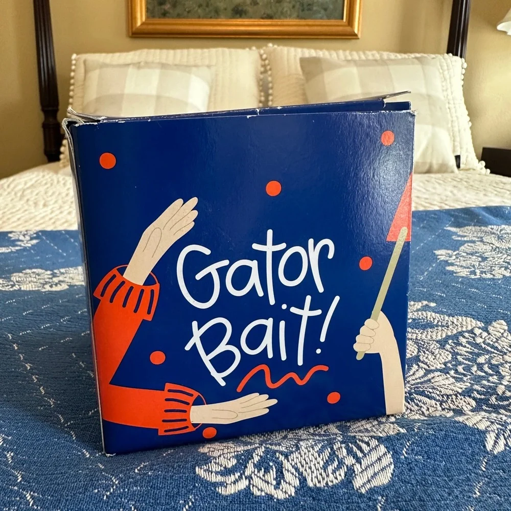 Coton Colors “Gator Bait” Blue Ornament w/ Cheer Design - University of Florida